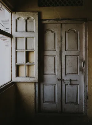 A door, waiting to be opened